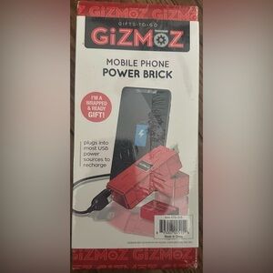 Red Power Brick USB Charger